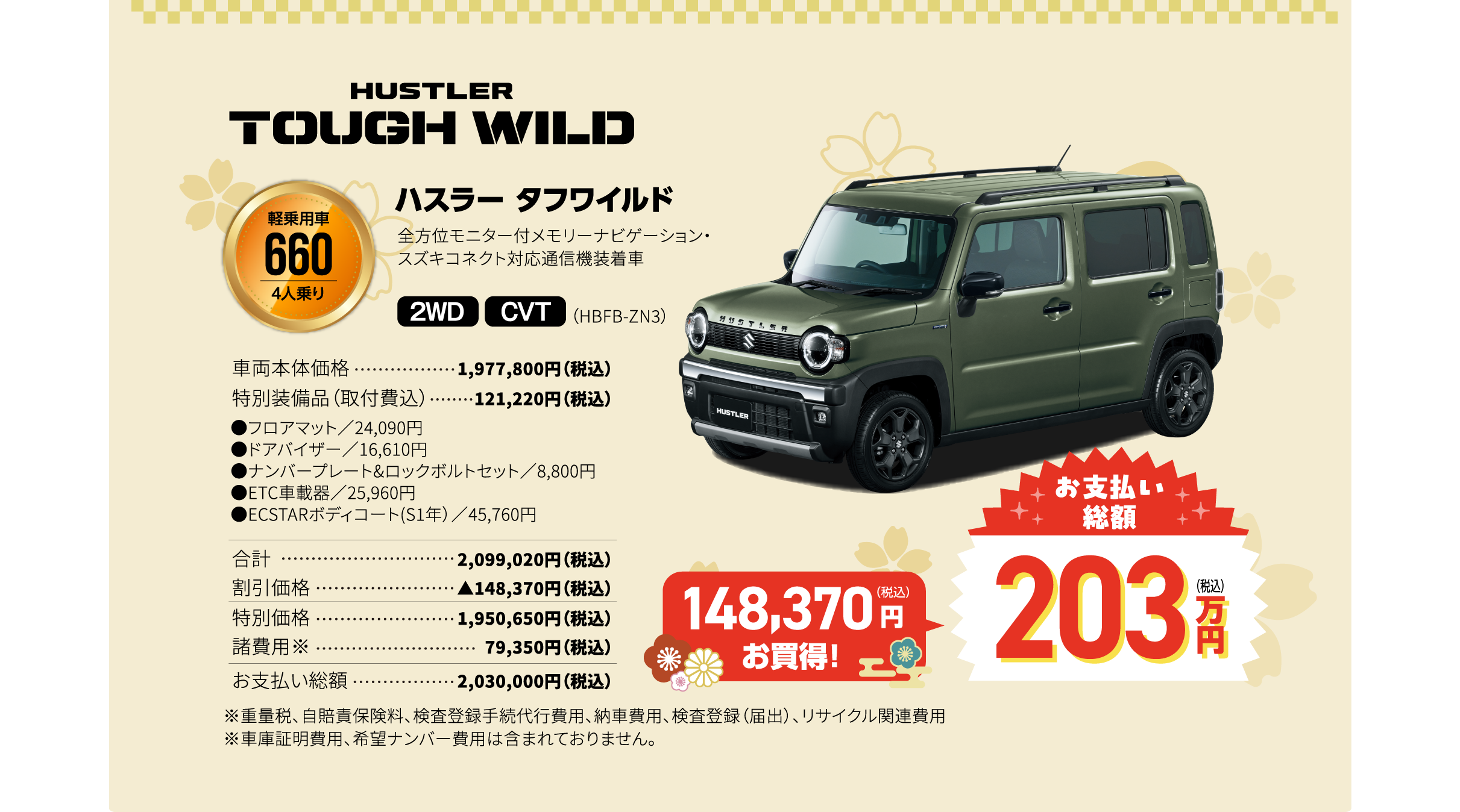 ハスラー タフワイルド